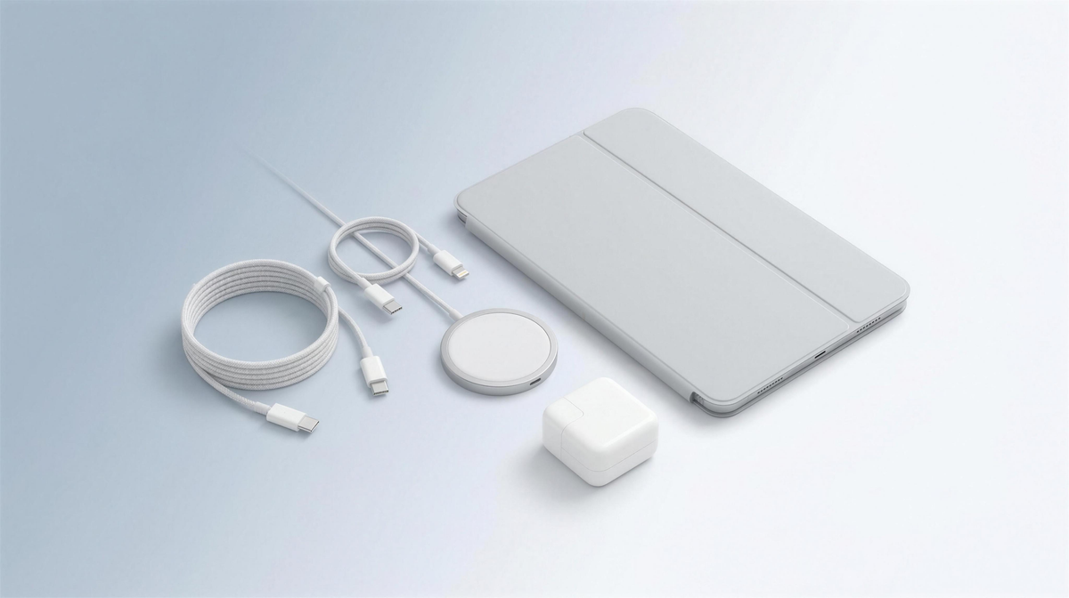 Banner Accesorios Apple - cables, MagSafe, cargador, funda