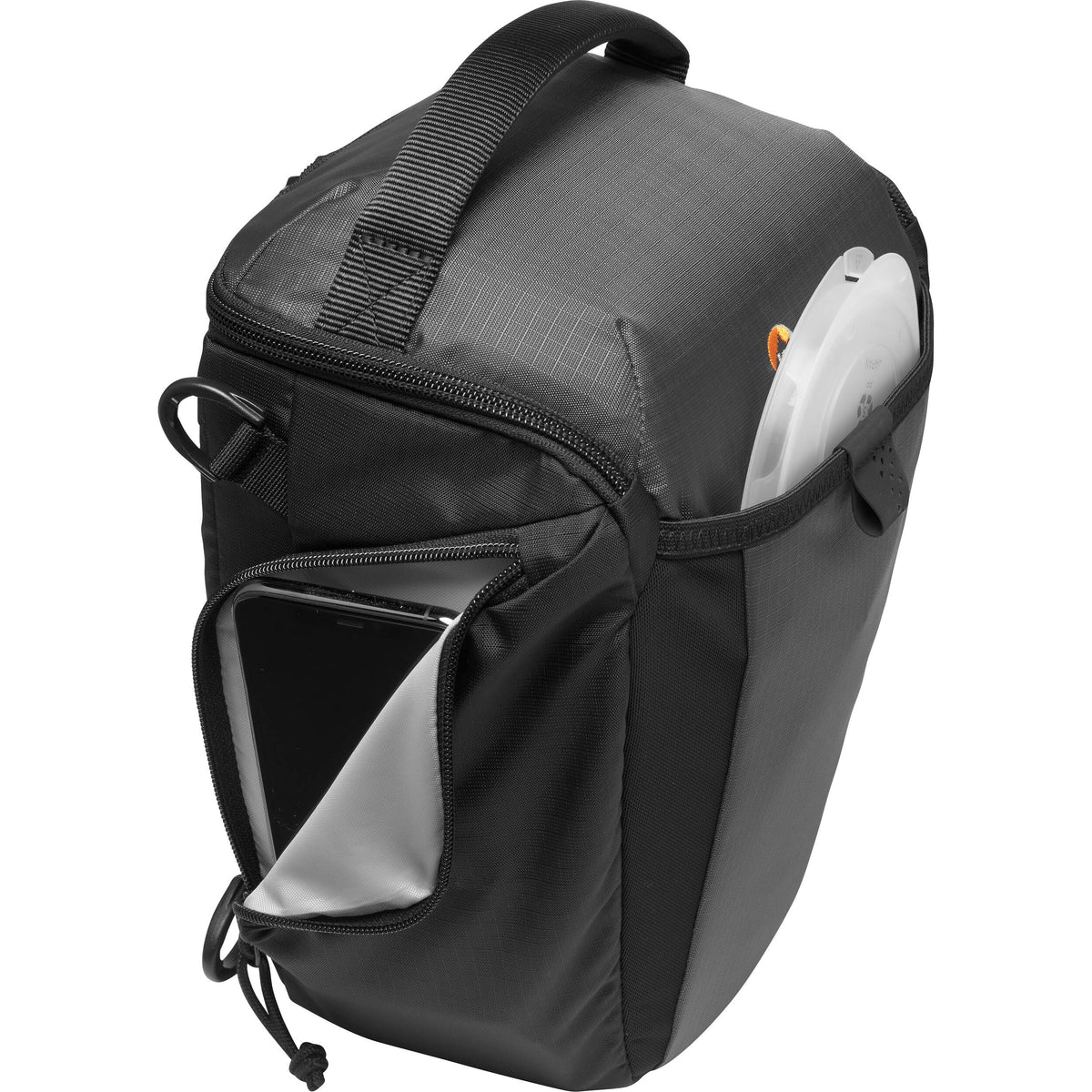 Holster Lowepro Photo Active TLZ 50 AW Top-Loader Bag (Negro) - vista lateral