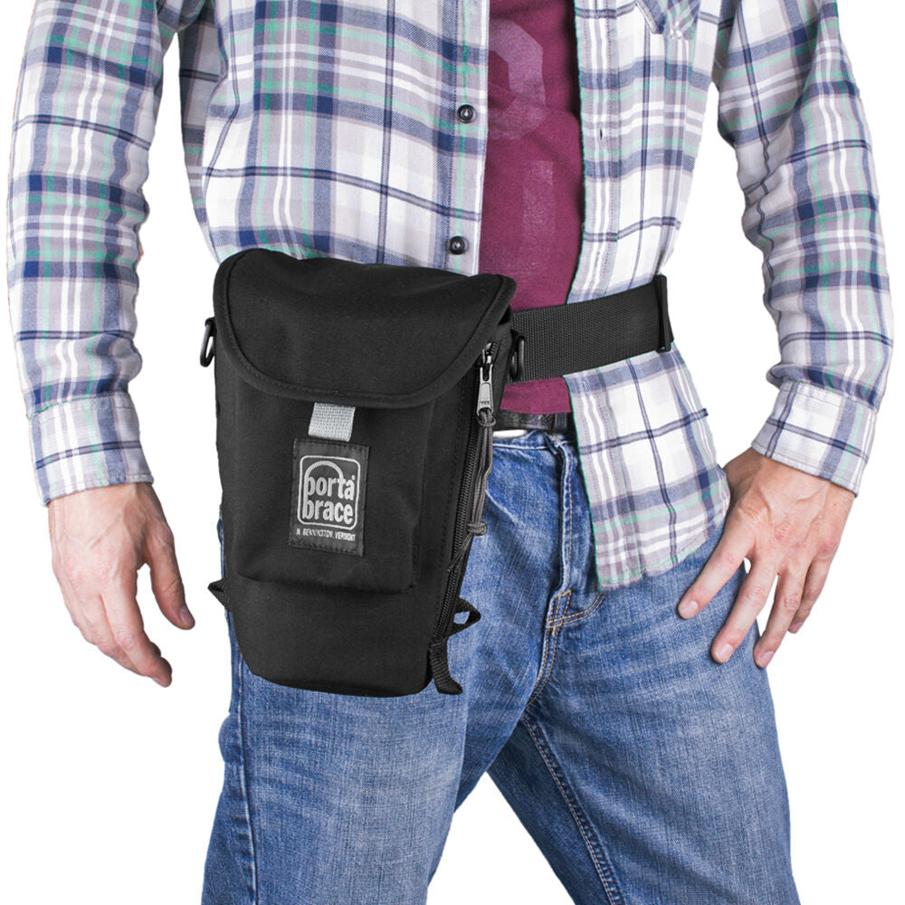 Holster PortaBrace Waist Belt Bag para Canon EOS R7 - vista trasera