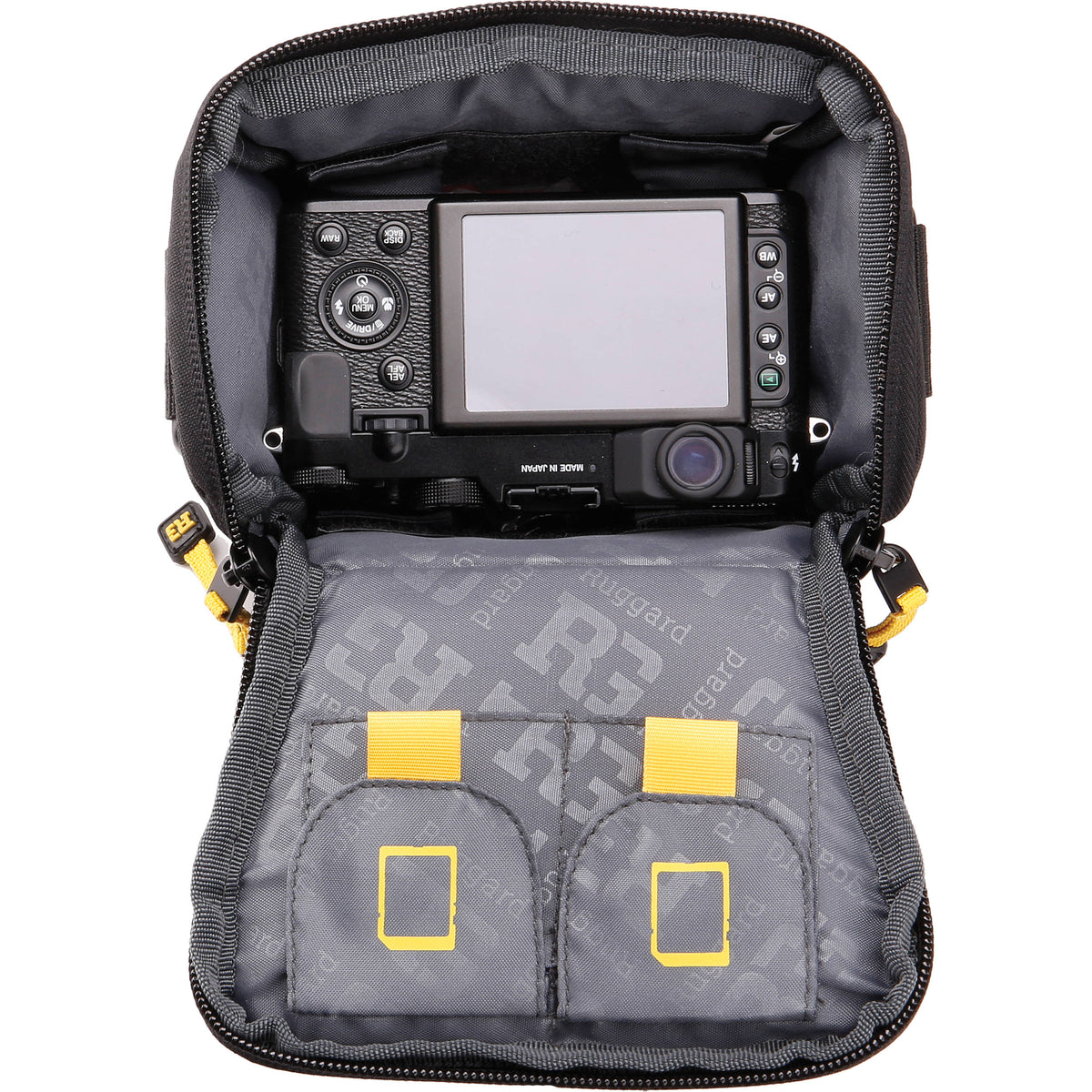 Holster Ruggard Hunter 15 - puertos y conexiones