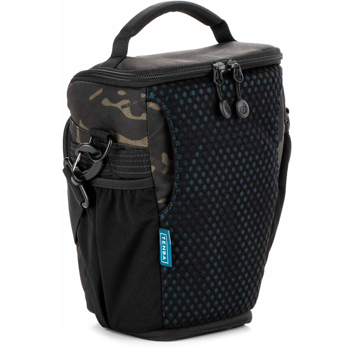 Holster Tenba Axis V2 Top-Loading Bag (Multicam Negro, 4L) - detalle