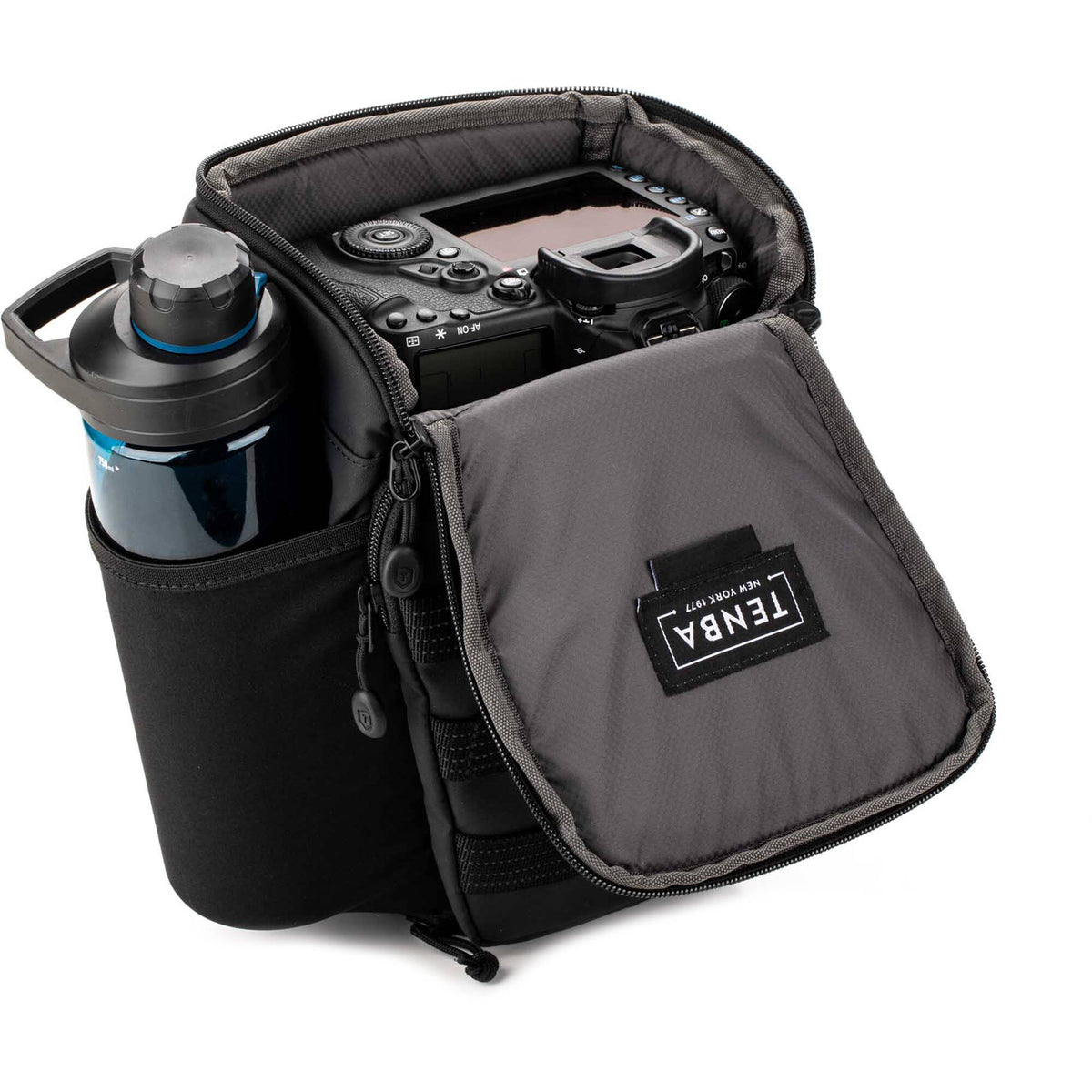 Holster Tenba Axis V2 Top-Loading Bag (Negro, 4L) - vista trasera