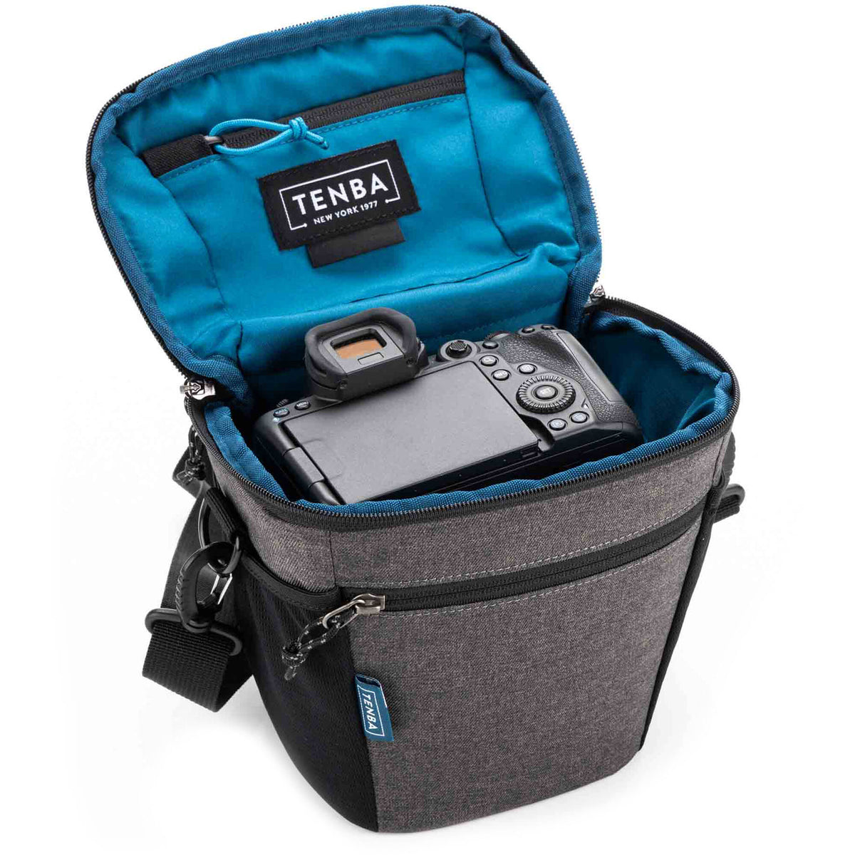 Holster Tenba Skyline V2 Top Load 8 Bag (Gris) - vista lateral