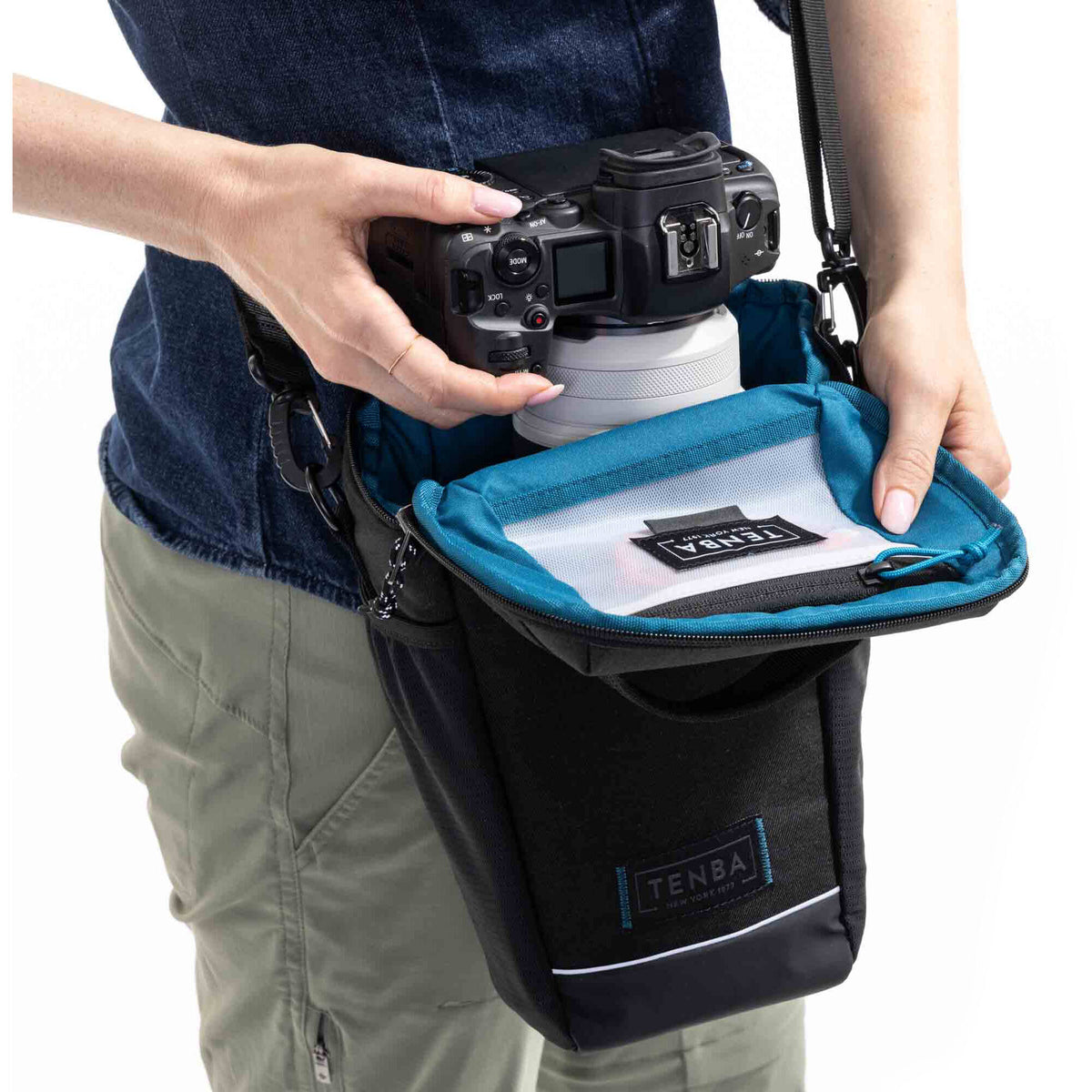 Holster Tenba Skyline V2 Top Load 9 Bag (Negro) - detalle