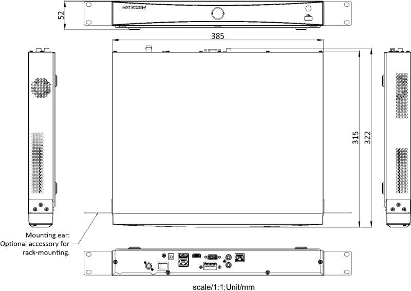 NVR Hikvision - Reconocimiento Facial - 8 Canales IP - 2 Bahías de Disco Duro - Filtro de Falsas Alarmas - IDS-7608NXI-I