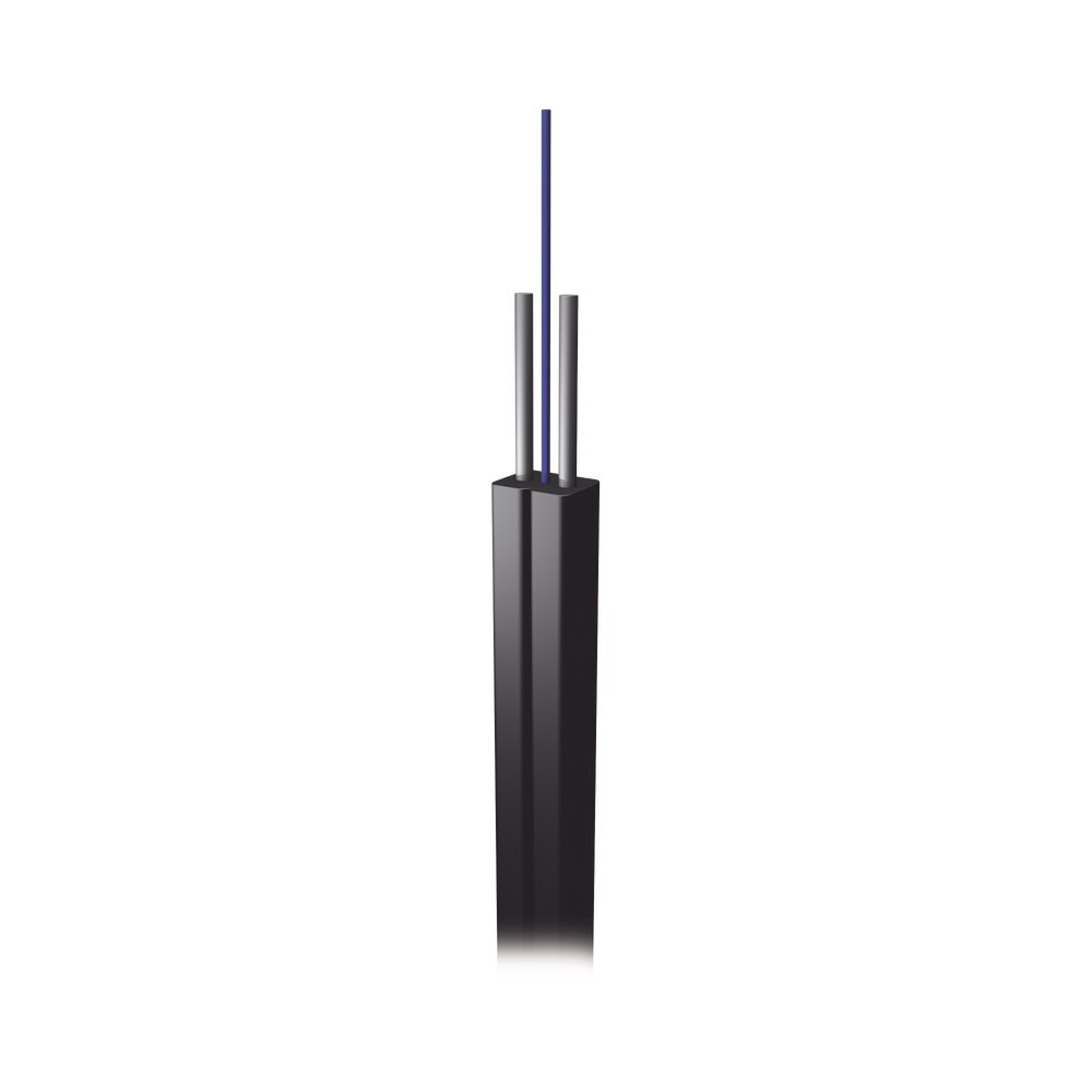 Carrete de 1 km de Fibra Óptica Linkedpro By Fiberhome IC-DROPA2-1C Monomodo Negro