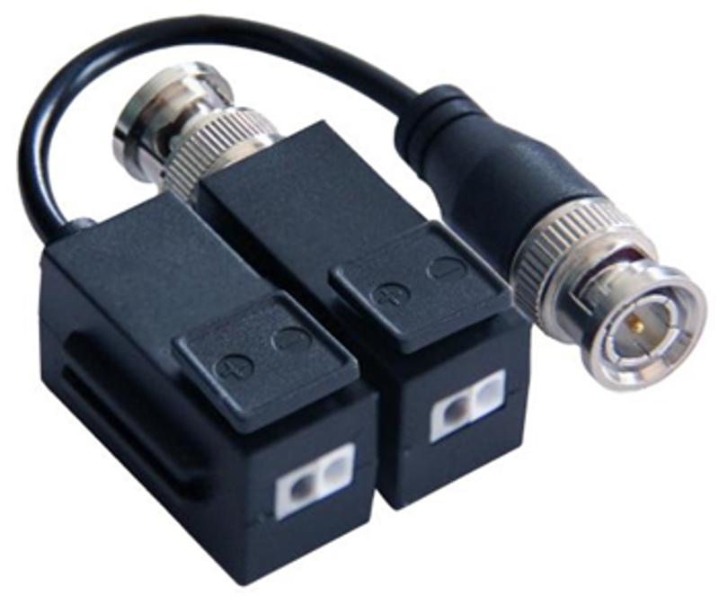 Cableado Estructurado Hikvision - Kit de Transceptor (Balluns) TURBOHD - Hasta 8 MP (4K) - 100% Cobre - Soporta HD-TVI -
