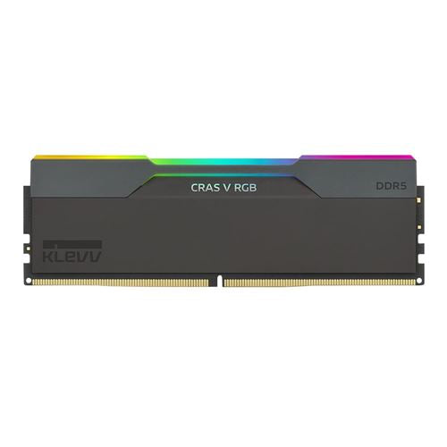 KLEVV CRAS V RGB 32GB (2 x 16GB) DDR5-6000 PC5-48000 CL28 Dual Channel Desktop Memory Kit  — vista 1