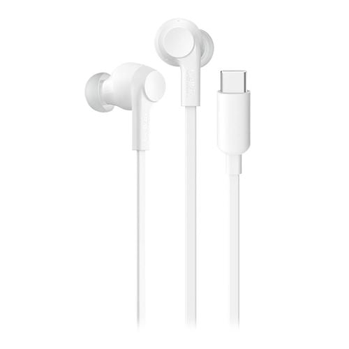 Belkin Active Noise Cancelling USB Type-C Wired Earbuds - White — vista 1