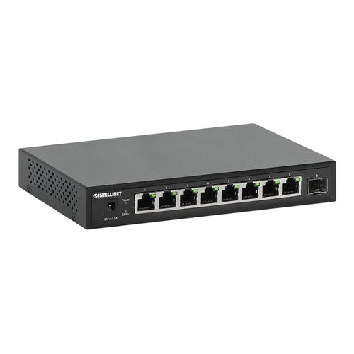 Intellinet 9-Port Switch with 8 x 2.5G Ethernet Ports and 1 SFP+ Uplink
 60 Gbps Switch Fa — vista 1