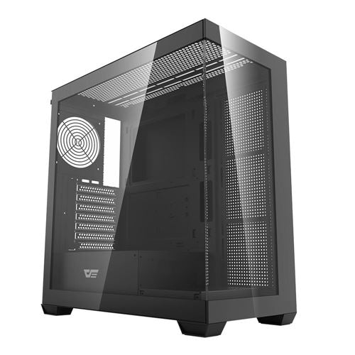 darkFlash DS900 Air Tempered Glass ATX Mid-Tower Computer Case - Black — vista 1