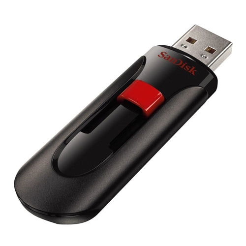 Sandisk 128GB Cruzer Glide USB 2.0 Flash Drive - Black — vista 1