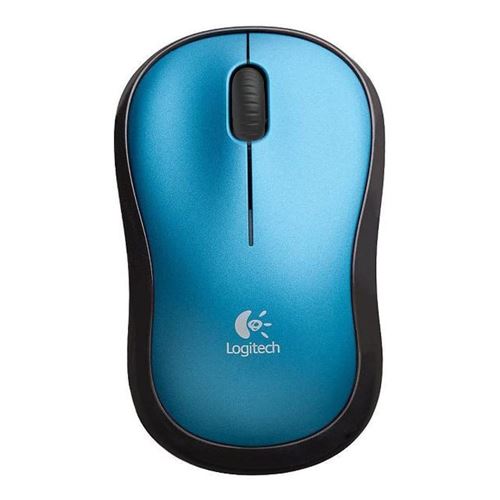 Logitech Wireless Mouse M185 - Blue — vista 1