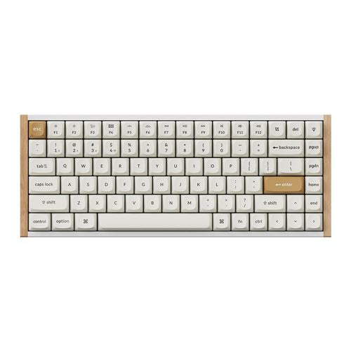 Keychron K2 HE Swappable RGB Magnetic Keyboard - White (Special Edition) — vista 1