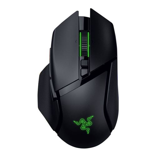 Razer Basilisk V3 35K Wireless Ergonomic RGB Lighting Gaming Mouse - Black
 HyperScroll Ti — vista 1