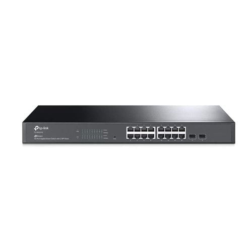 TP-LINK JetStream 16-Port Gigabit Smart Switch with 2 SFP Slots — vista 1