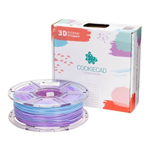 Cookiecad 1.75mm TPU 3D Printer Filament 1.0 kg (2.2 lbs.) Spool - Unicorn — vista 1