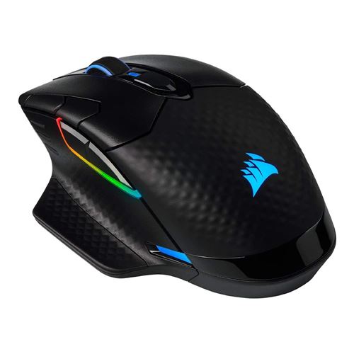 Corsair DARK CORE RGB PRO Wireless RGB Gaming Mouse - Black — vista 1