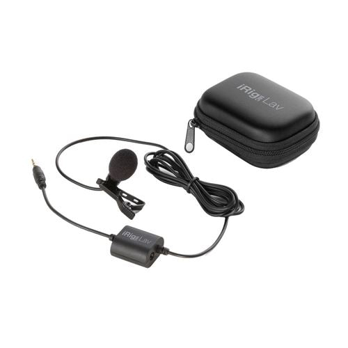 IK Multimedia iRig Lavalier Microphone - Black — vista 1