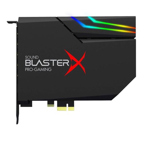 Creative Labs Sound BlasterX AE-5 Plus - Black — vista 1
