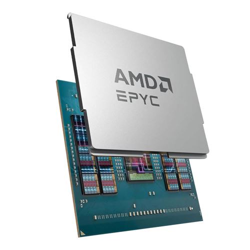 AMD EPYC 9575F Turin 3.3GHz 64-Core Socket SP5 Boxed Processor - Heatsink Not Included — vista 1