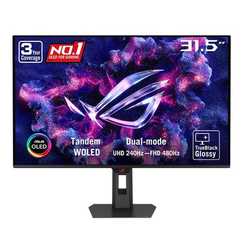 ASUS ROG Strix OLED XG32UQWMS 31.5" 4K UHD (3840 x 2160) 240Hz Gaming Monitor
 NVIDIA G-Sy — vista 1