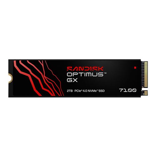 Sandisk Optimus GX 7100 2TB BiCS TLC 3D CBA NAND PCIe Gen 4 x4 NVMe M.2 Internal SSD — vista 1