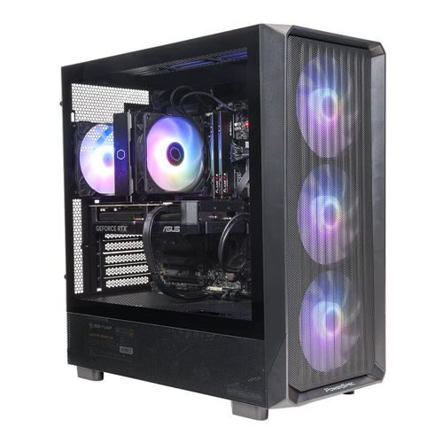 PowerSpec G536 Gaming PC
 AMD Ryzen 5 7500X3D 4.0GHz Processor;  NVIDIA GeForce RTX 5070 1 — vista 1