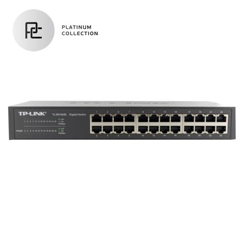TP-LINK TL-SG1024D 24-Port 10/100/1000Mbps Gigabit Switch — vista 1