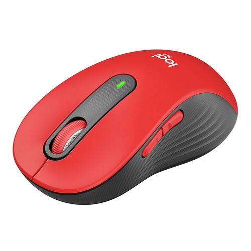 Logitech M650 L Signature Wireless Mouse Red — vista 1