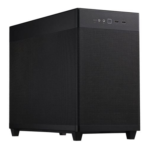ASUS Prime AP201 microATX Mini Tower Computer Case - Black — vista 1