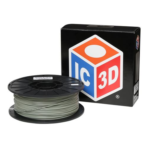 IC3D 1.75mm PETG Recycled 3D Printer Filament Single Color 1.0 kg (2.2 lbs.) Spool - Drift — vista 1