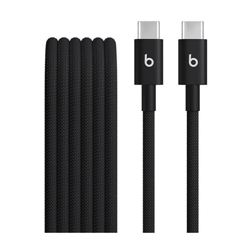 Cable Apple Beats USB-C a USB-C Trenzado 1.5 m - Negro Bolt MDGA4LL/A — vista 1