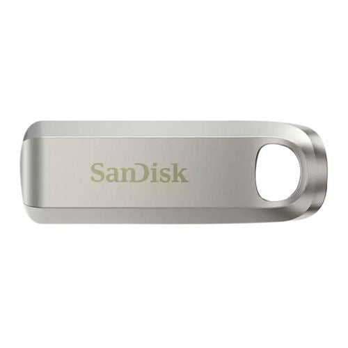 Sandisk 128GB Ultra Luxe Type-C SuperSpeed+ USB 3.2 (Gen 1) Flash Drive - Silver — vista 1