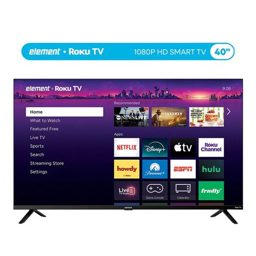 Element E300AG40R 40" Class (39.5" Diag.) Full HD Smart LED TV — vista 1
