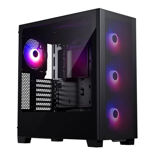 Phanteks 523 Series XT Pro Ultra Tempered Glass ATX Mid-Tower Computer Case - Black — vista 1