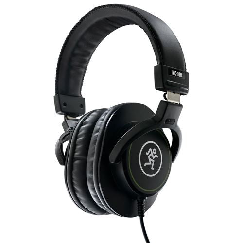 Mackie MC-100 Professional Closed-Back Wired Headphones - Black — vista 1