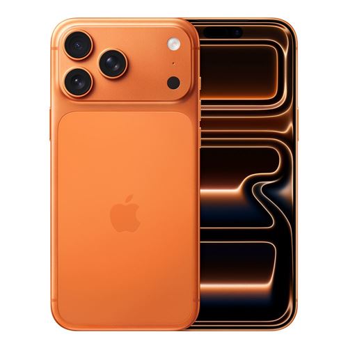 Apple iPhone 17 Pro Max Unlocked 5G - Orange Smartphone
 GSM/CDMA;  12 GB RAM/256 GB Stora — vista 1