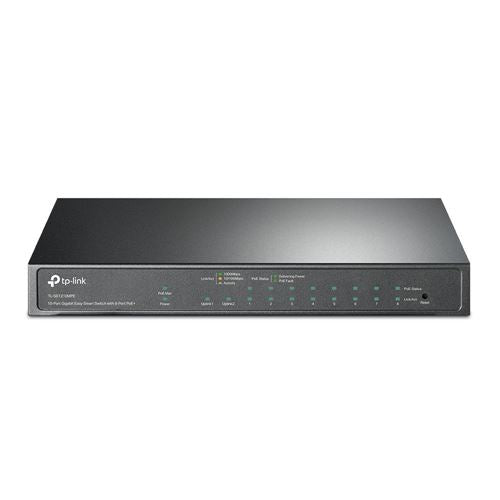 TP-LINK 10-Port Gigabit Easy Smart Switch with 8-Port PoE+ — vista 1