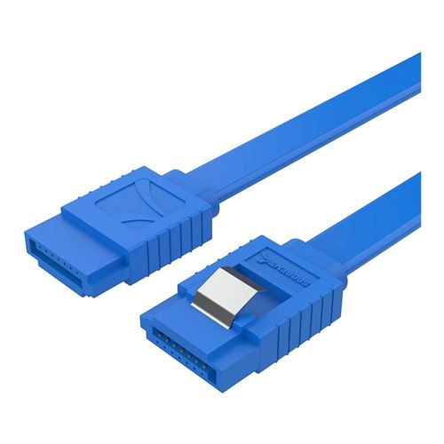 Sabrent SATA III (6 Gbit/s) Straight Data Cable with Locking Latch for HDD/SSD/CD and DVD  — vista 1