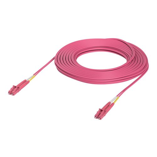 Ubiquiti OM4 Duplex LC UPC Fiber Patch Cable - 15 Meters — vista 1