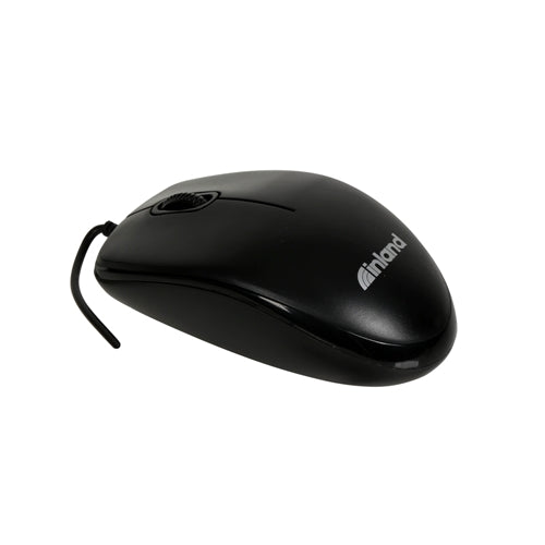 Inland USB Optical Mouse - Black — vista 1