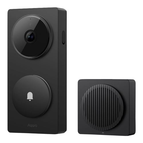 Aqara Hub G410 Select Doorbell Security Camera - Black — vista 1