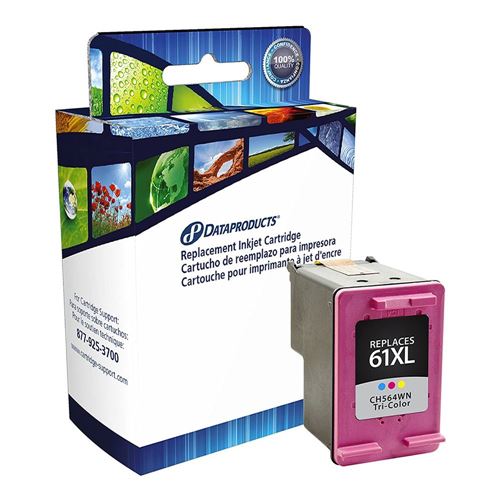 Dataproducts Remanufactured HP 61XL Tri-color Ink Cartridge
 330 page yield. (Meets or exc — vista 1