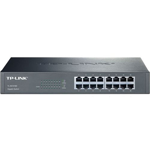 TP-LINK TL-SG1016D 16-Port Gigabit Desktop/Rackmount Switch — vista 1