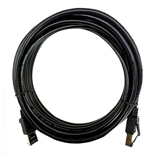 PPA 14 Ft. CAT 8 Gold-Plated Ethernet Cable - Black — vista 1
