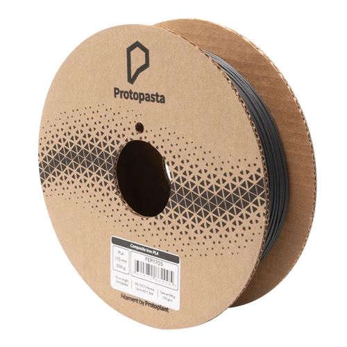 Proto-Pasta 1.75mm Rustable Magnetic Iron PLA 3D Printer Filament - 0.5kg Spool (1.1 lbs) — vista 1