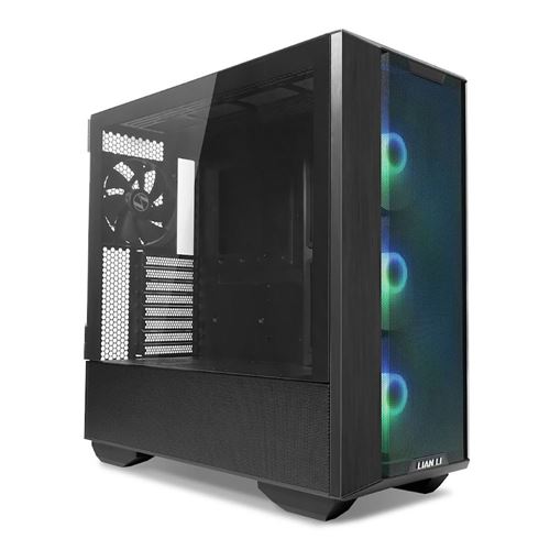 Lian Li LANCOOL III RGB Tempered Glass ATX Mid-Tower Computer Case - Black — vista 1