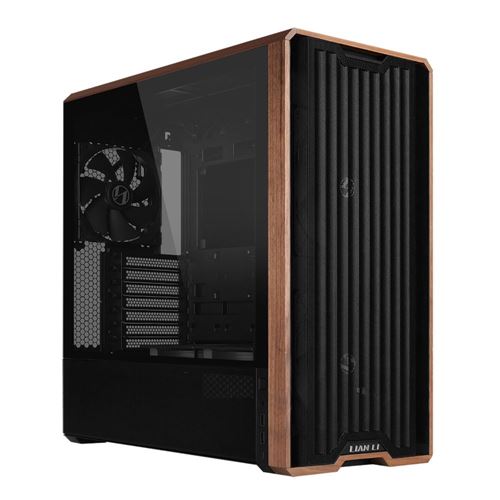 Lian Li LANCOOL 217 Tempered Glass ATX Mid-Tower Computer Case - Black — vista 1