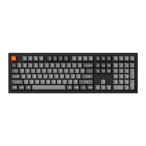 Keychron K10 Max Wireless Mechanical Keyboard - Black
 Red Switch — vista 1